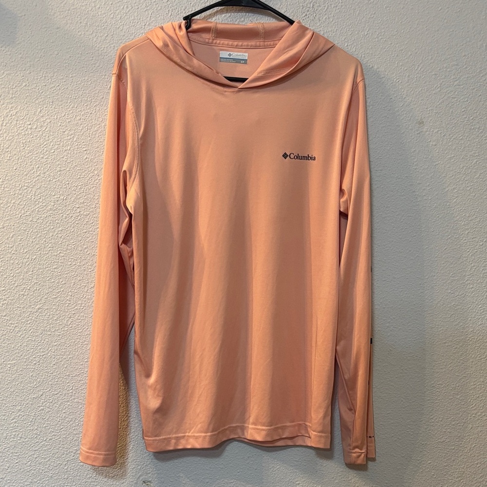 Columbia Soft Peach Hooded Top